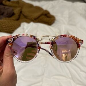 Sunglasses Aviator Round Multi Color